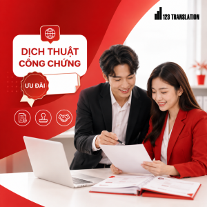 Dịch thuật công chứng Quận 5 giá ưu đãi – Dịch chính xác, kiểm tra kỹ nội dung và hỗ trợ công chứng theo yêu cầu.