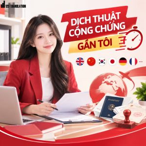 Dịch thuật công chứng gần tôi