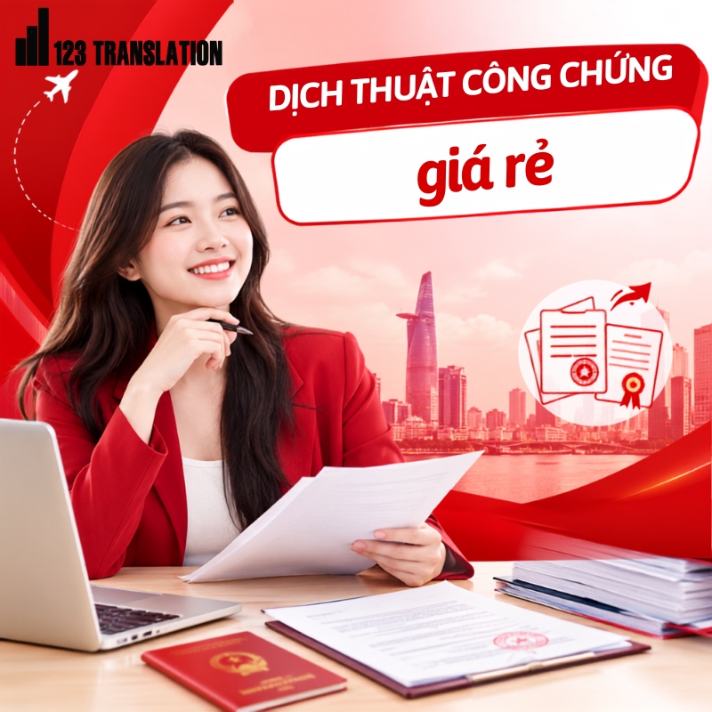 Dịch thuật công chứng giá rẻ