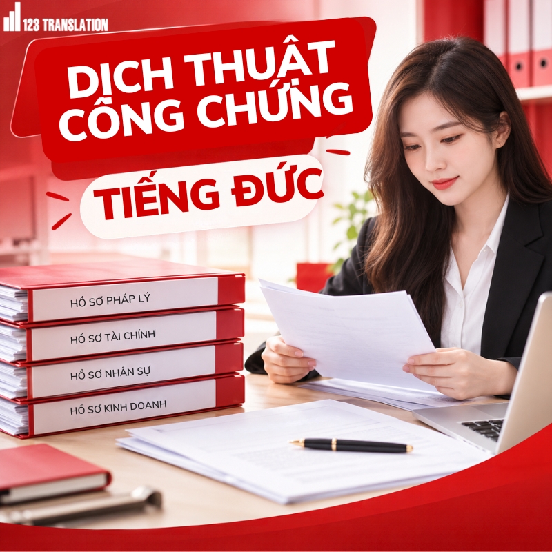 Dịch thuật công chứng tiếng Đức