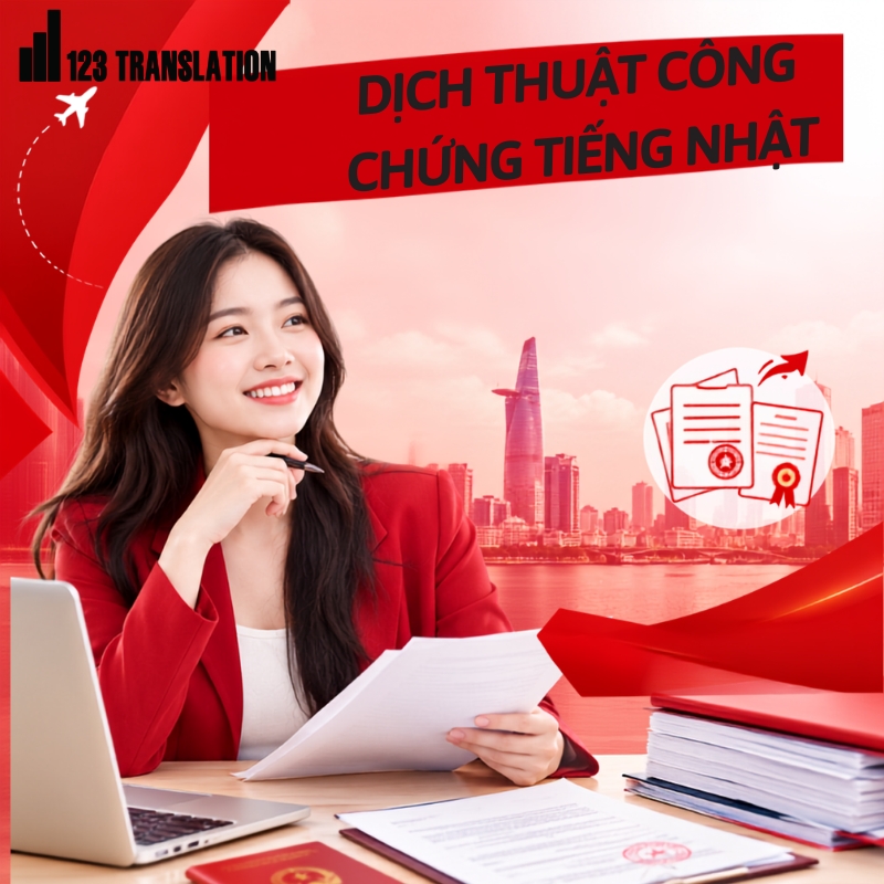 Dịch thuật công chứng tiếng Nhật