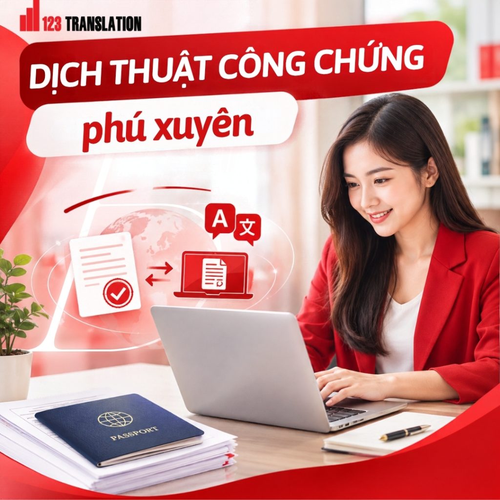 Dịch thuật công chứng Phú Xuyên