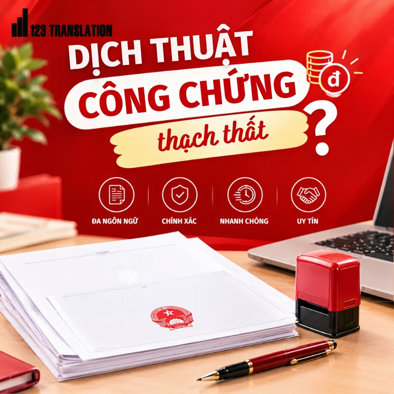 Dịch thuật công chứng Thạch Thất