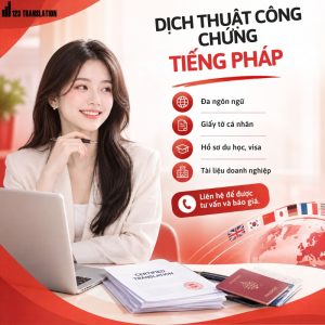 Dịch thuật công chứng tiếng Pháp