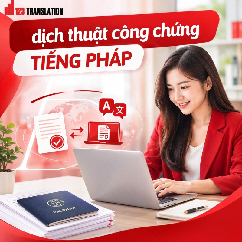 Dịch thuật công chứng tiếng Pháp